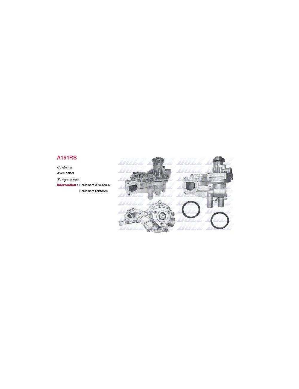 POMPE A EAU AUDI COUPE 1601 POMPE A EAU AUDI COUPE 1601