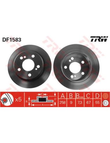 PAIRE DE DISQUES