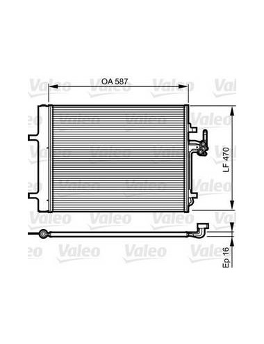 COND FORD Galaxy, Mondeo IV, S-Max