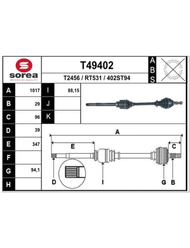 TRANSMISSION / TRAFIC III Manu 1,6 Dci