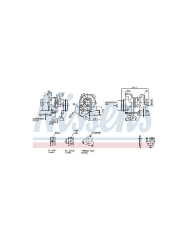 TURBO MERCEDES-BENZ A-SERIES W169 (