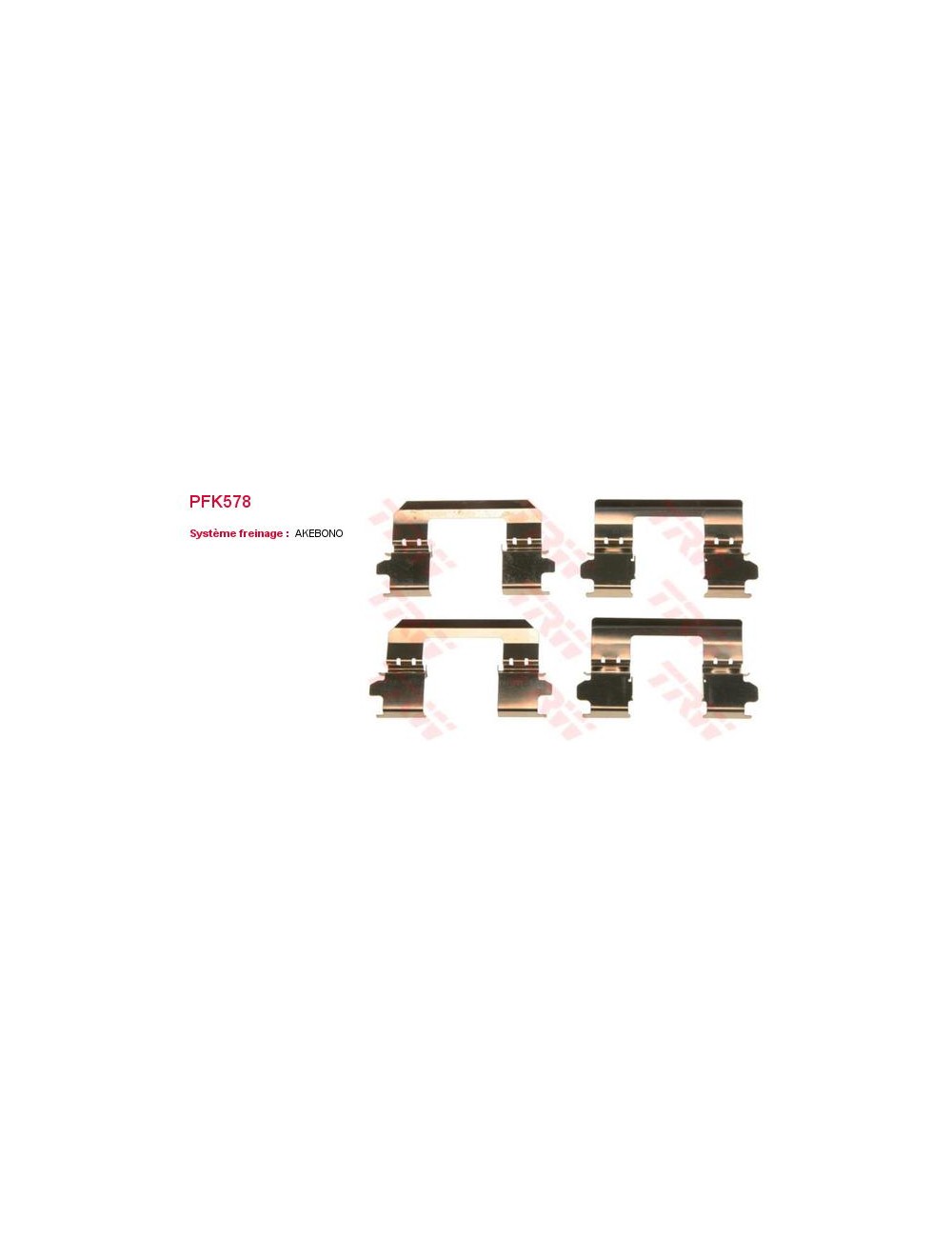 KIT ACCESSOIRES PLAQUETTES KIT ACCESSOIRES PLAQUETTES