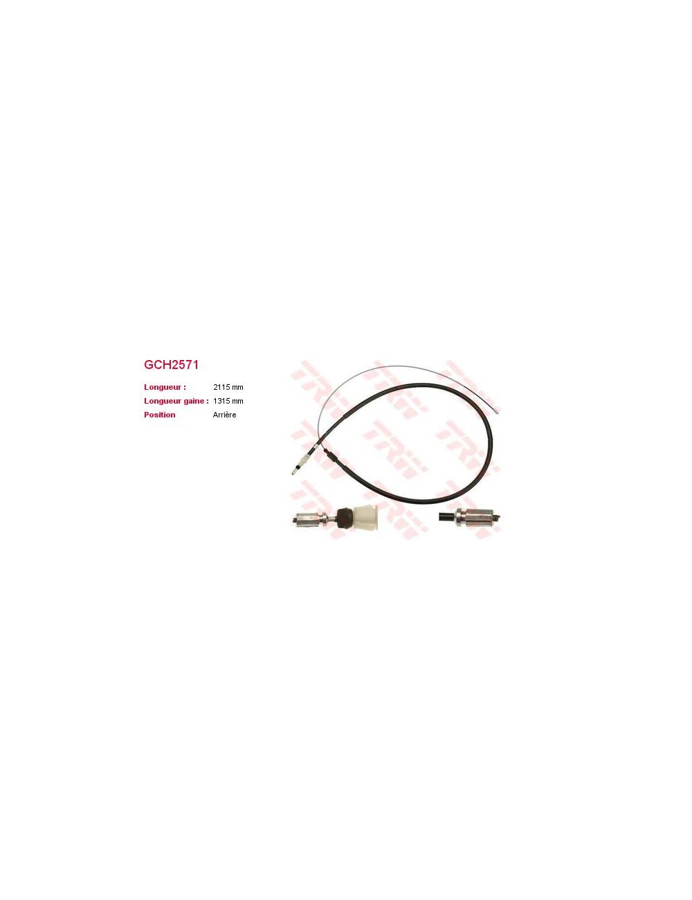 CABLE DE FREIN CABLE DE FREIN