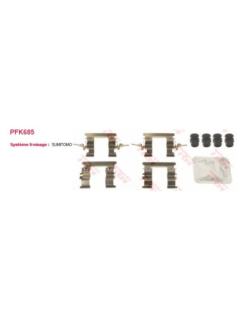 KIT ACCESSOIRES PLAQUETTES