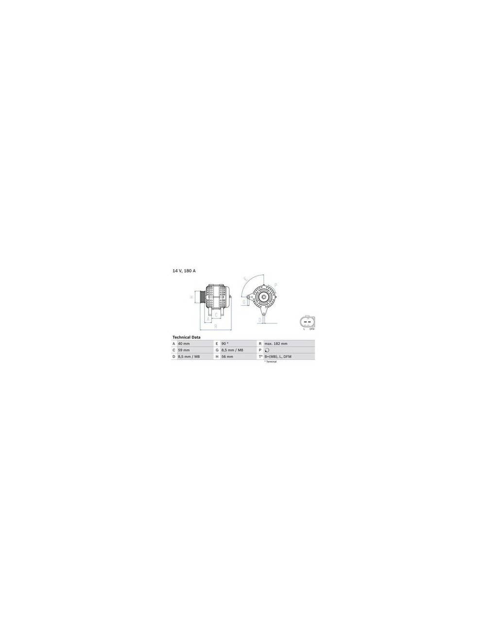 ALT ECH-STD VW ALT ECH-STD VW