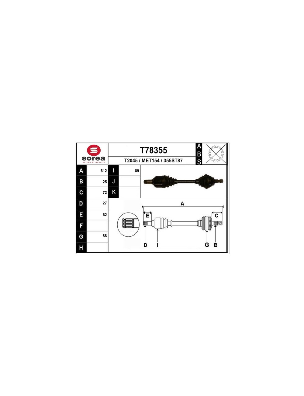 TRANSMISSION / CLASSE A / CLASSE B TRANSMISSION / CLASSE A / CLASSE B