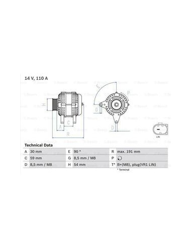 ALT ECH-STD VW