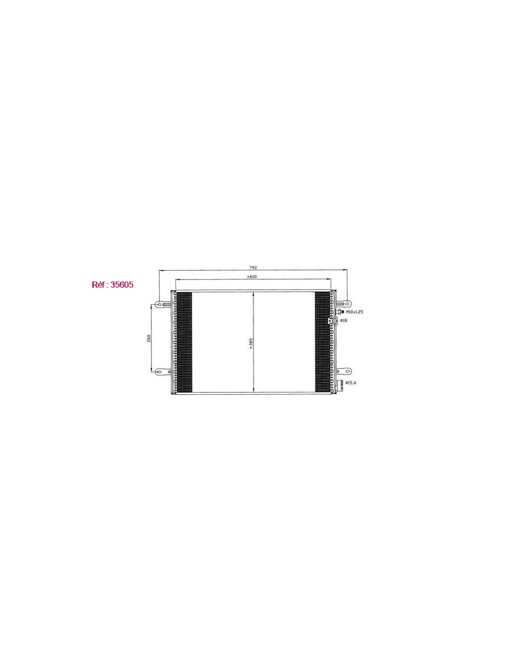 COND - AUDI A6 2.0D 04 CONDENSER EA COND - AUDI A6 2.0D 04 CONDENSER EA