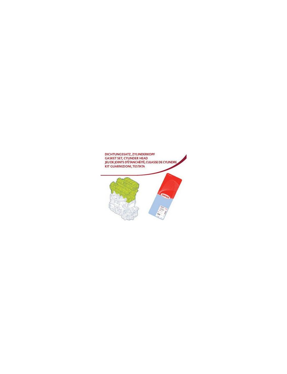 Pochette Rodage RENAU C2J 1,4 8V S5 Pochette Rodage RENAU C2J 1,4 8V S5