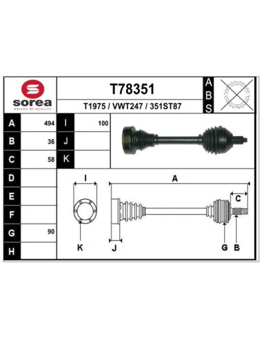 TRANSMISSION / A1 / IBIZA / RAPID / POLO