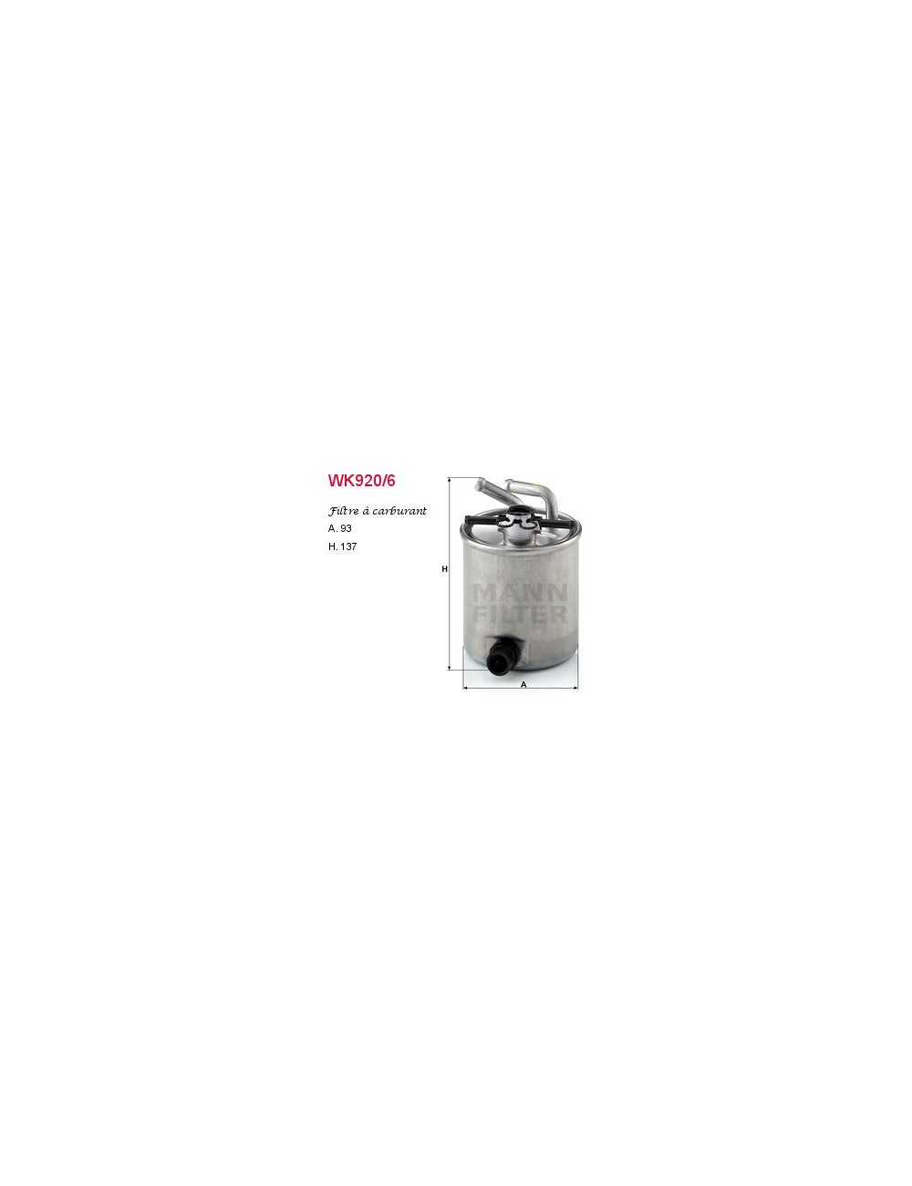 FILTRE A CARBURANT FILTRE A CARBURANT