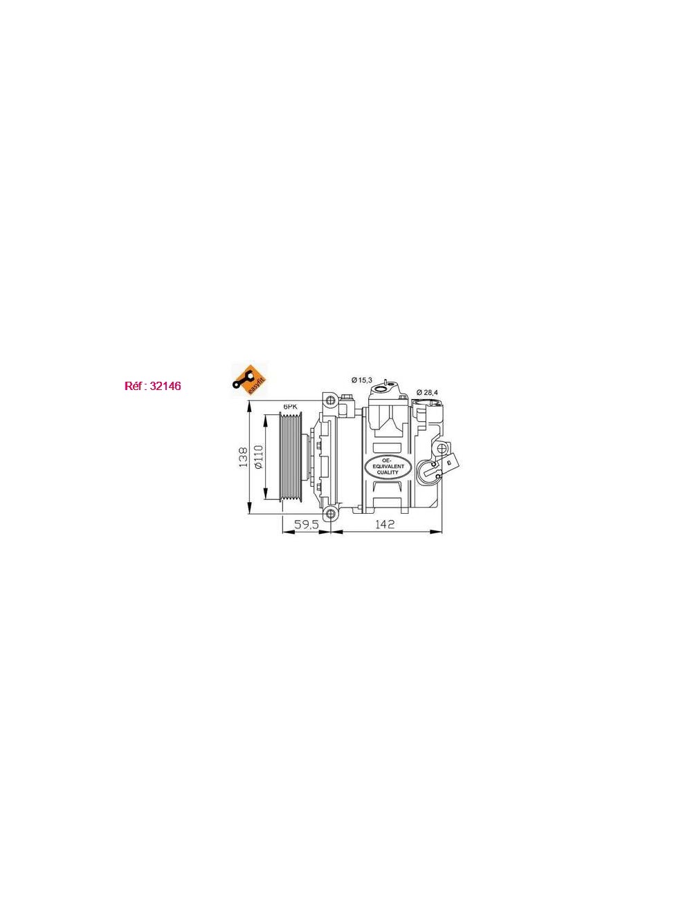 COMP - VW GOLF 1.9D 04 COMPRESSORS COMP - VW GOLF 1.9D 04 COMPRESSORS