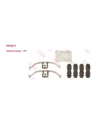KIT ACCESSOIRES PLAQUETTES