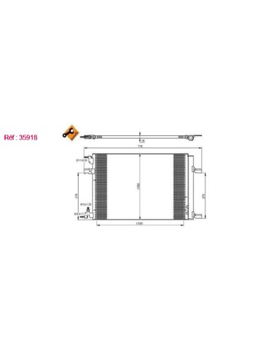 COND - OPEL ASTRA 1.4 10 CONDENSER