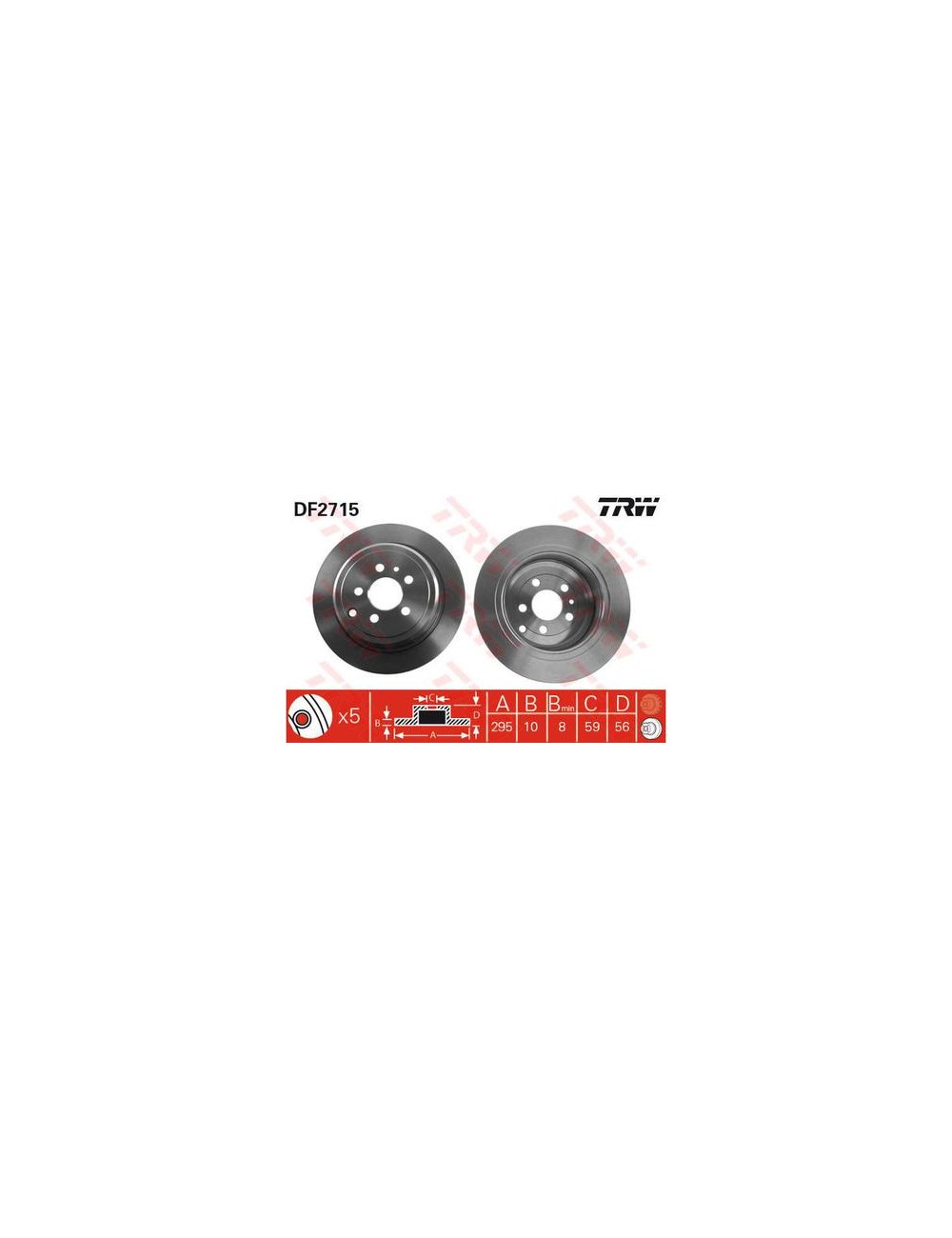 PAIRE DE DISQUES PAIRE DE DISQUES