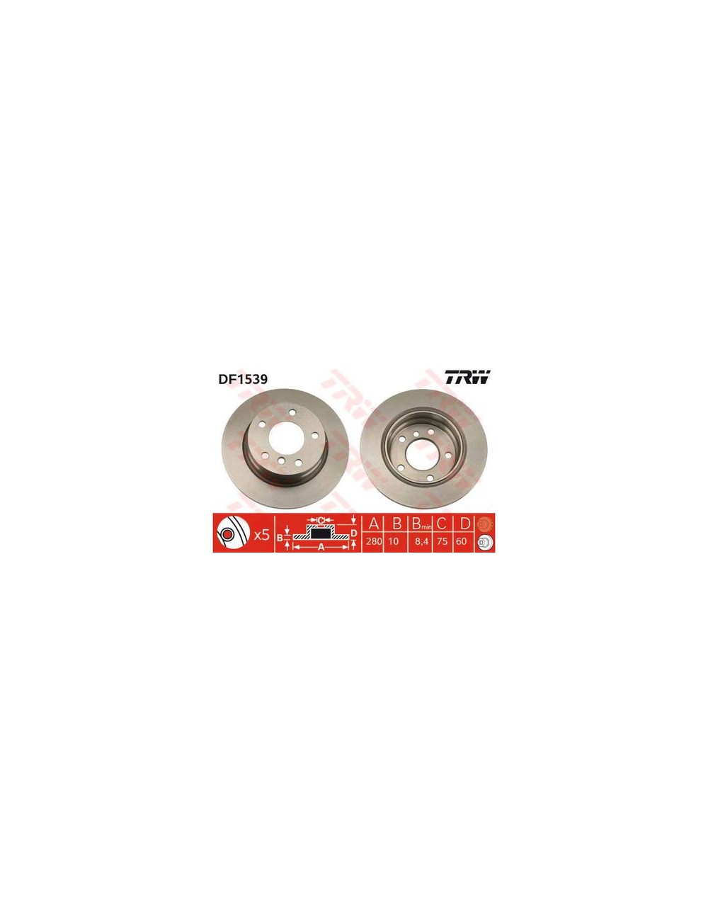 PAIRE DE DISQUES PAIRE DE DISQUES