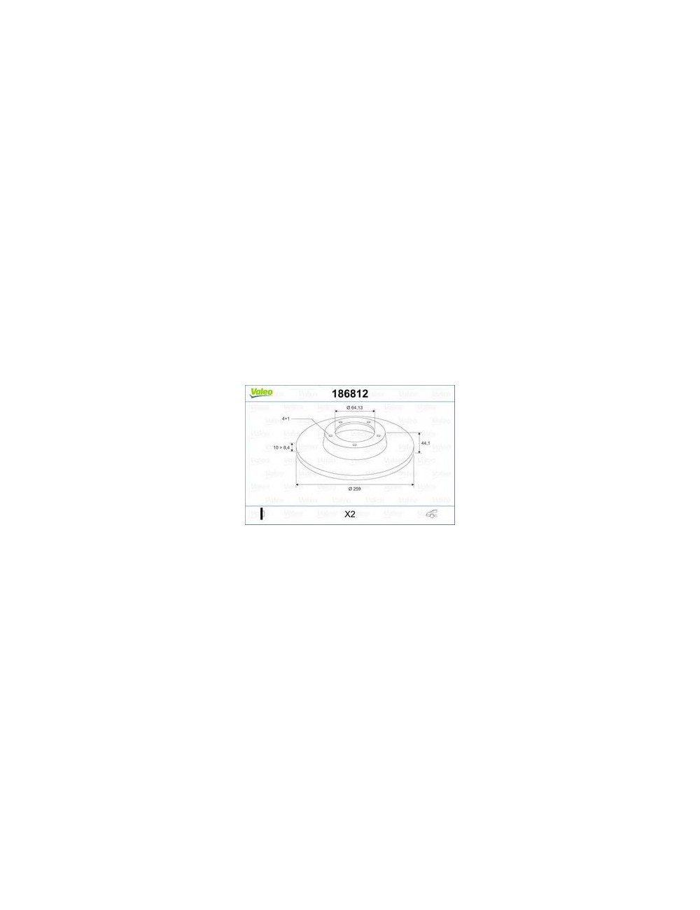 DISQ FREIN X2 MINI Mini