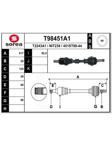 TRANSMISSION / NISSAN X-TRAIL