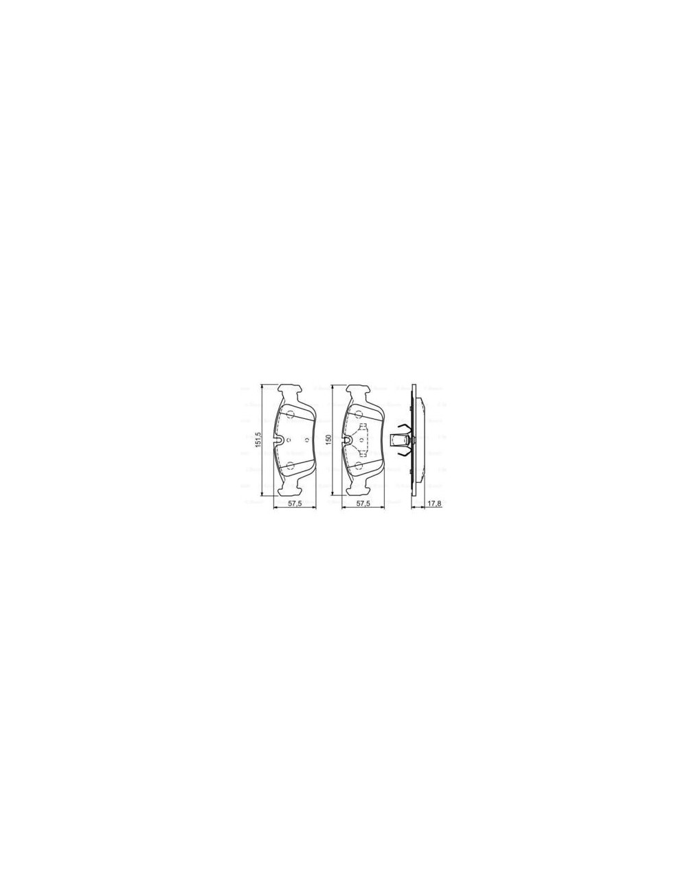PLAQ FREIN BP251 PLAQ FREIN BP251
