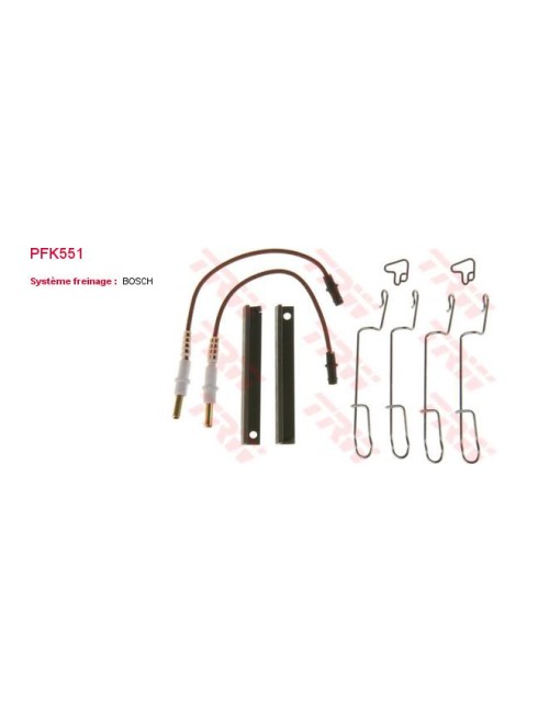 KIT ACCESSOIRES PLAQUETTES