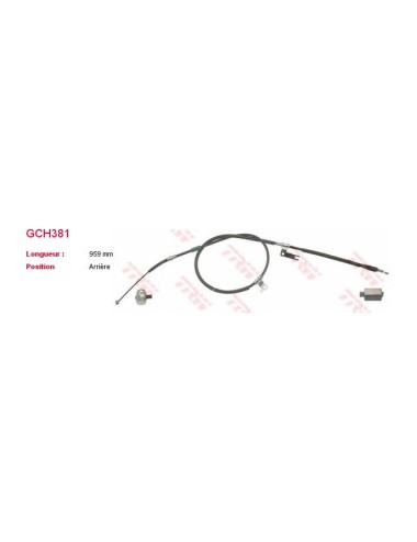 CABLE DE FREIN