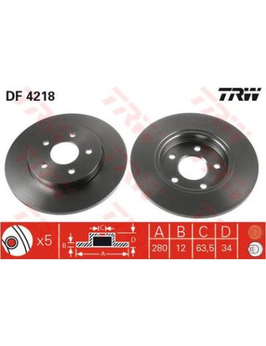 PAIRE DE DISQUES