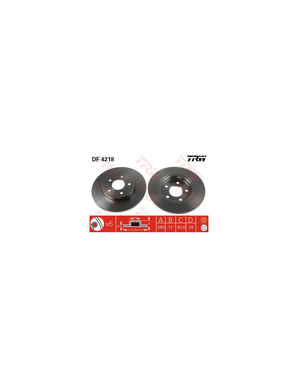 PAIRE DE DISQUES PAIRE DE DISQUES