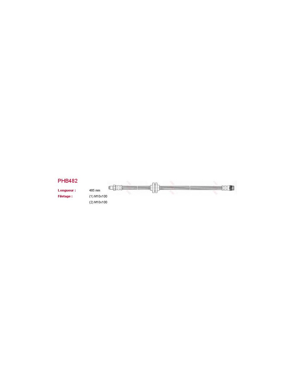 FLEXIBLE DE FREIN