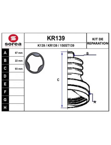 KIT REPARATION / CORSA C