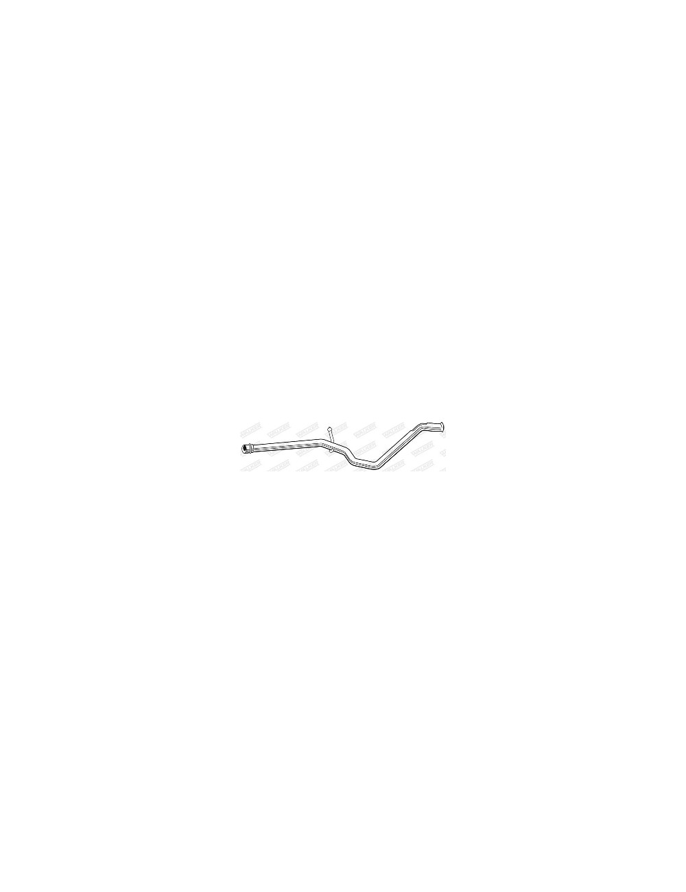 TUBE INTERMEDIAIRE CITROEN C4 1997 cc, 1