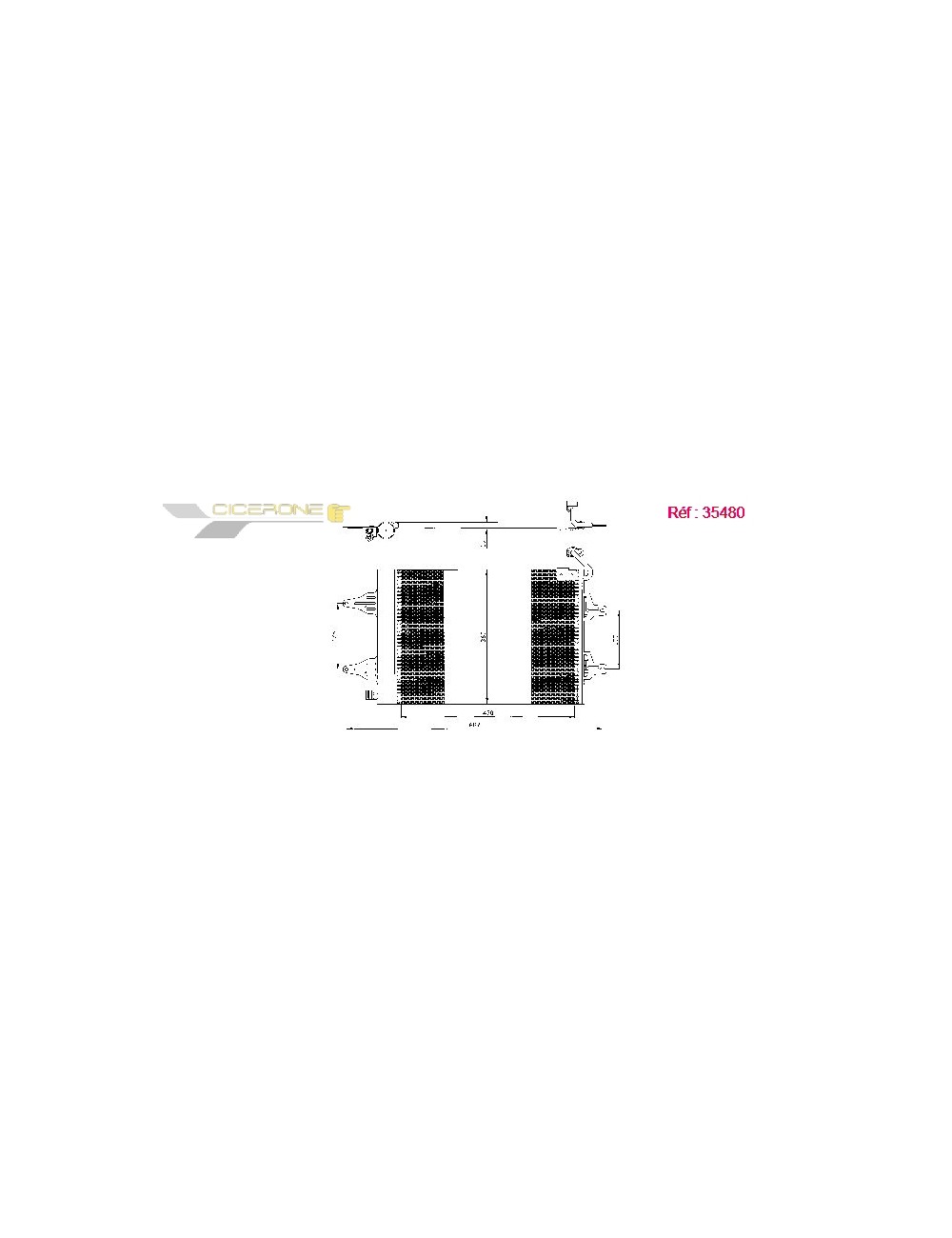 COND - VW POLO 1.2 02 CONDENSER EAS