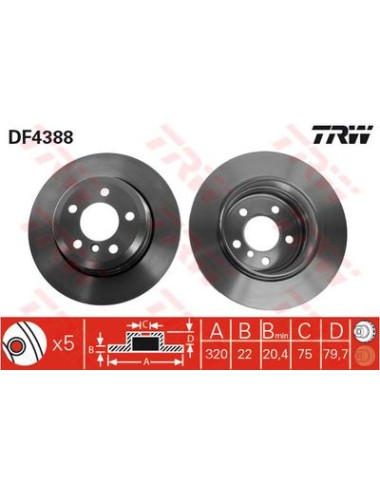 PAIRE DE DISQUES