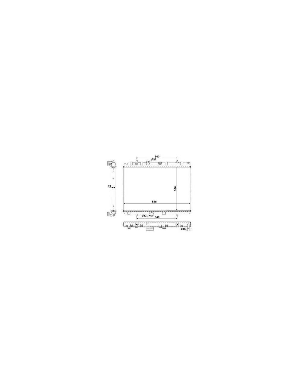 RAD - PEUGEOT 208 1.2 12 RADIATOR E