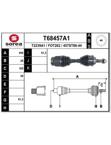 TRANSMISSION / FORD RANGER