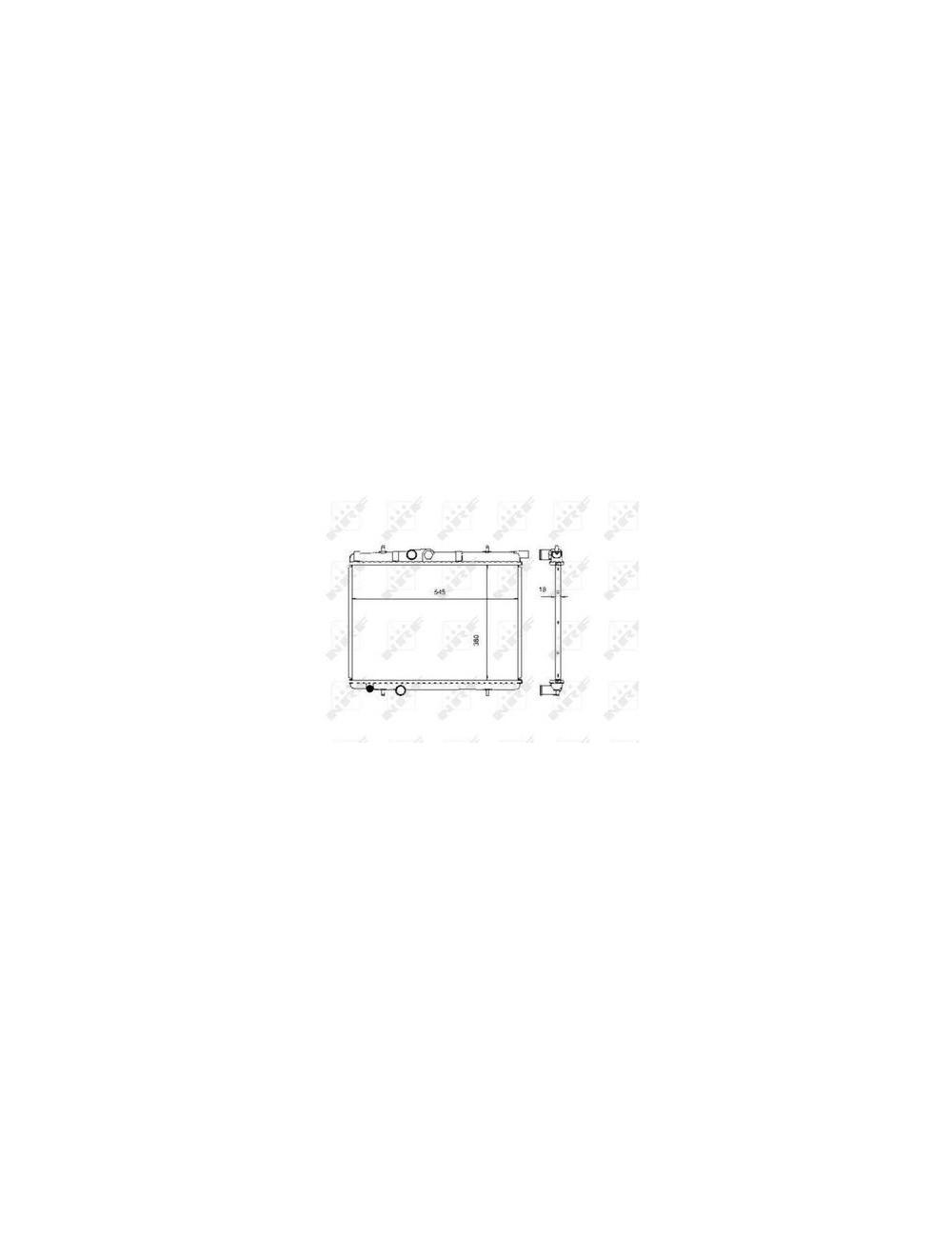 RAD - PEUGEOT 206 1.4 99 RADIATOR E