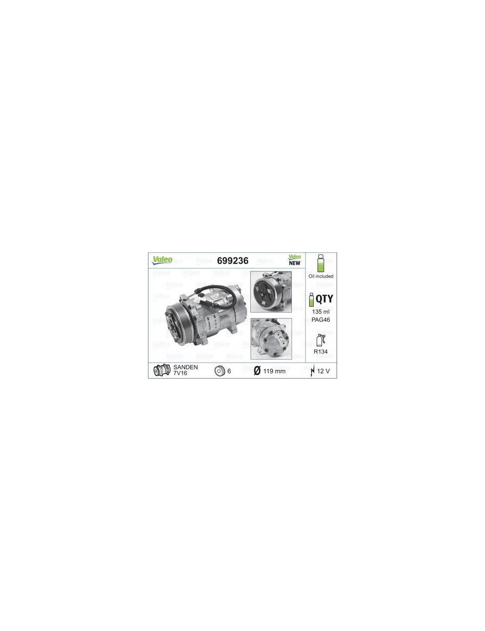 COMP CF NE PSA Berlingo 206 306 406 806