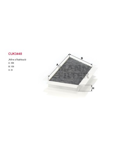 FILTRE A HABITACLE