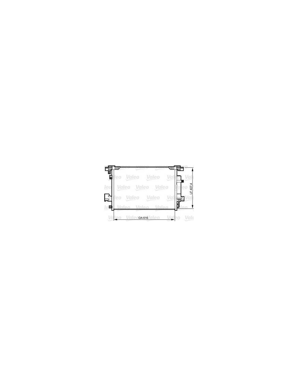 COND PSA C-Crosser, C4 Aircross, 4008