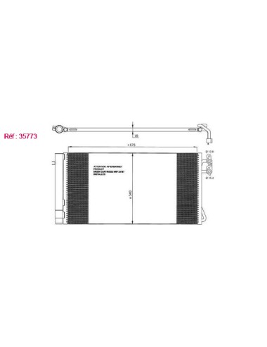 COND - BMW 1 2.0D 05 CONDENSER EASY