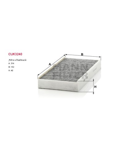 FILTRE A HABITACLE