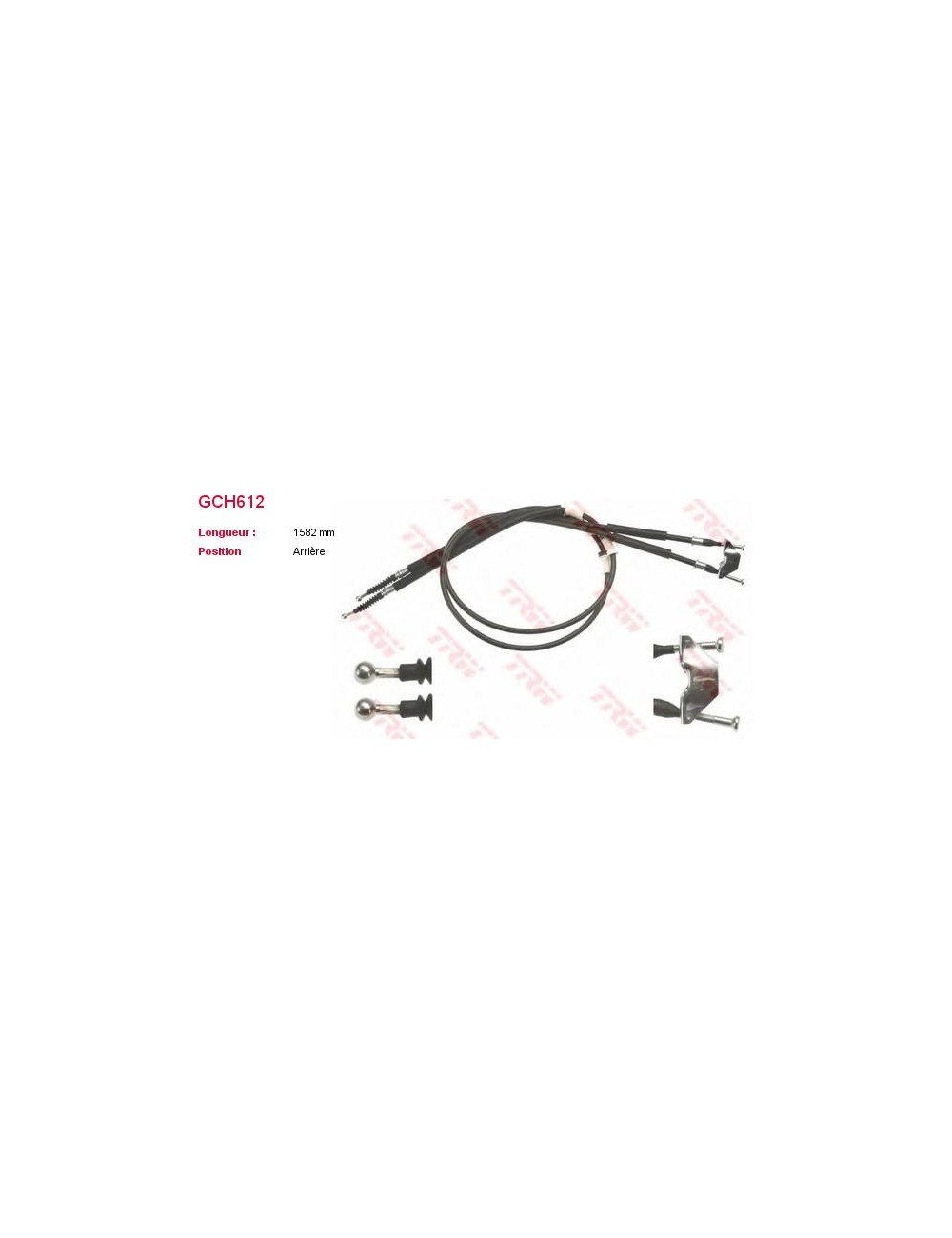 CABLE DE FREIN