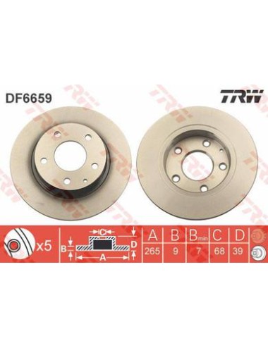 PAIRE DE DISQUES