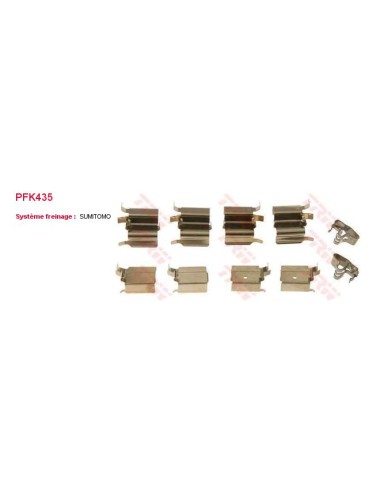 KIT ACCESSOIRES PLAQUETTES