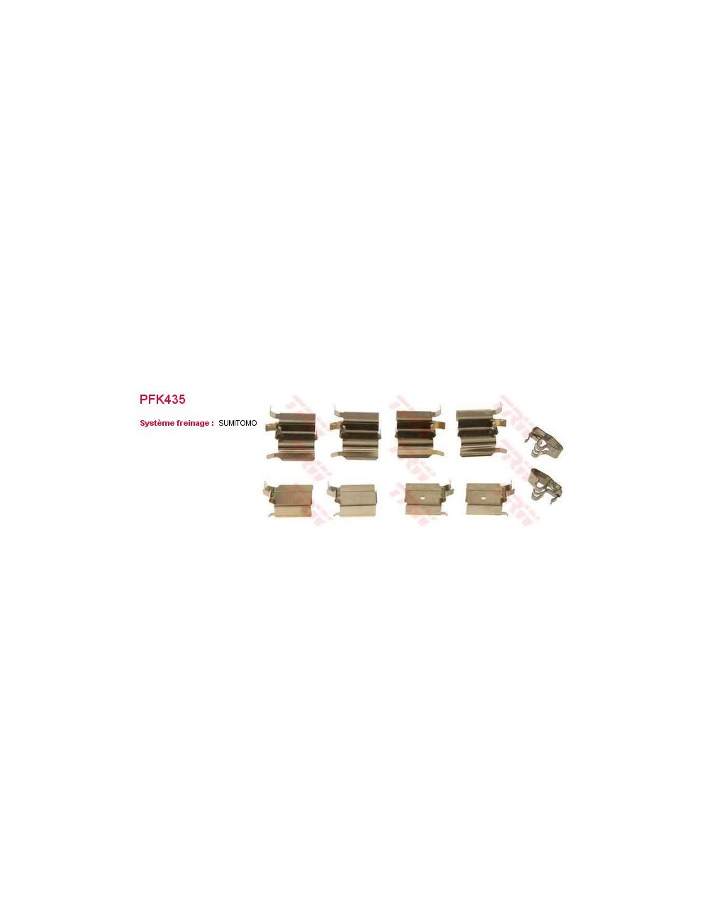 KIT ACCESSOIRES PLAQUETTES