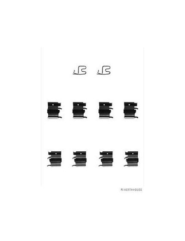 Kit d accessoires, plaquette de frein
