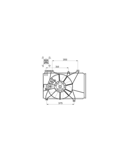 GMV - MAZDA 2 1.3 08 FAN...