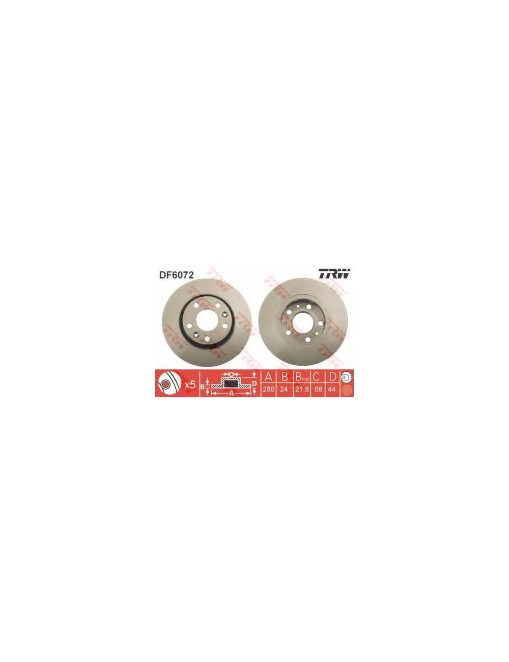 PAIRE DE DISQUES