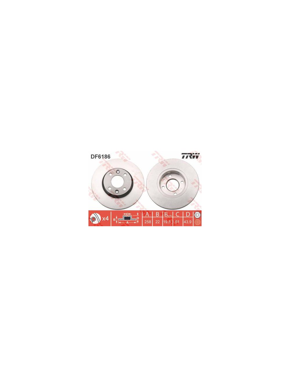 PAIRE DE DISQUES