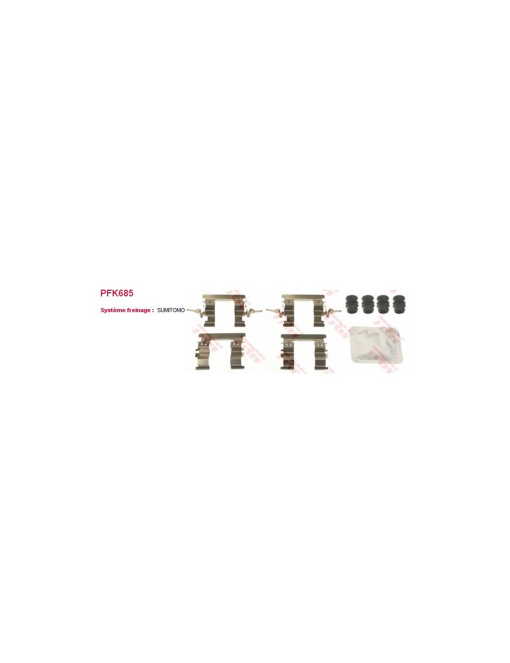 KIT ACCESSOIRES PLAQUETTES