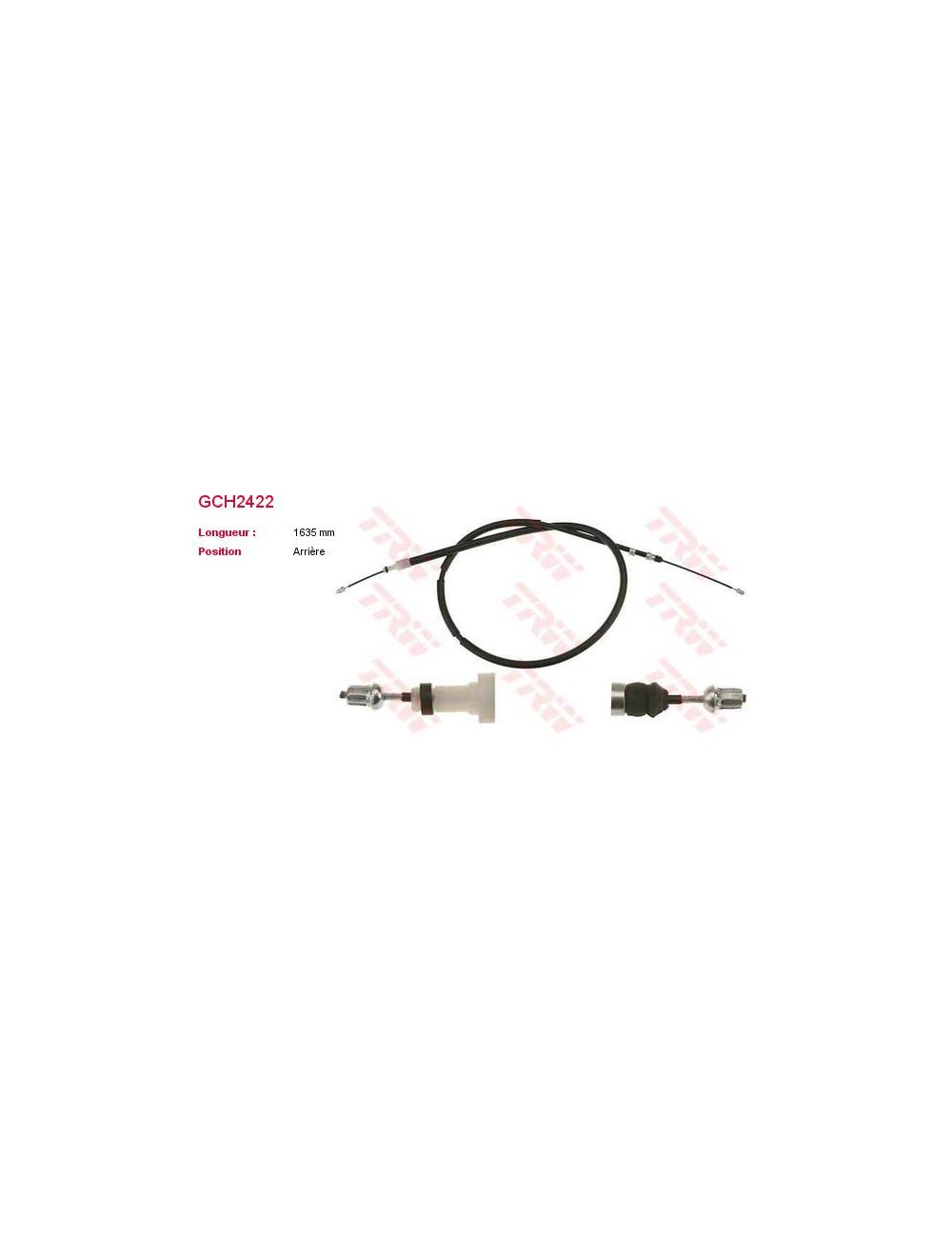 CABLE DE FREIN